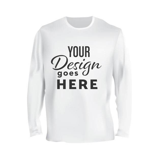 Custom Long Sleeve Shirts | Long Sleeve Design | Design Your Own Long ...